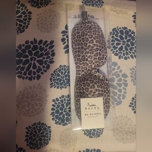 Leopard Print Eye Mask NWT